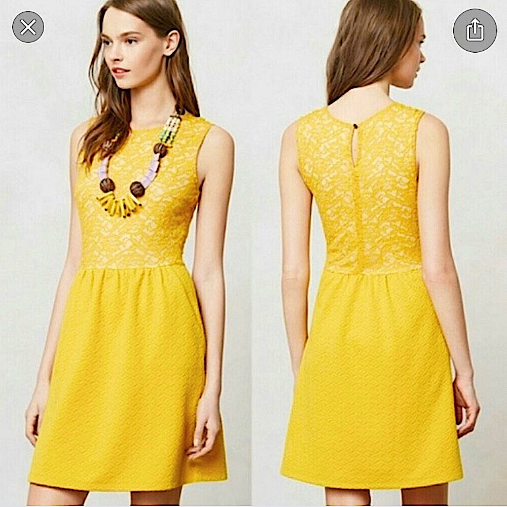 Anthropologie Maeve - Sleeveless Dress - Picture 1 of 10
